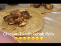 Turkish kabab roll