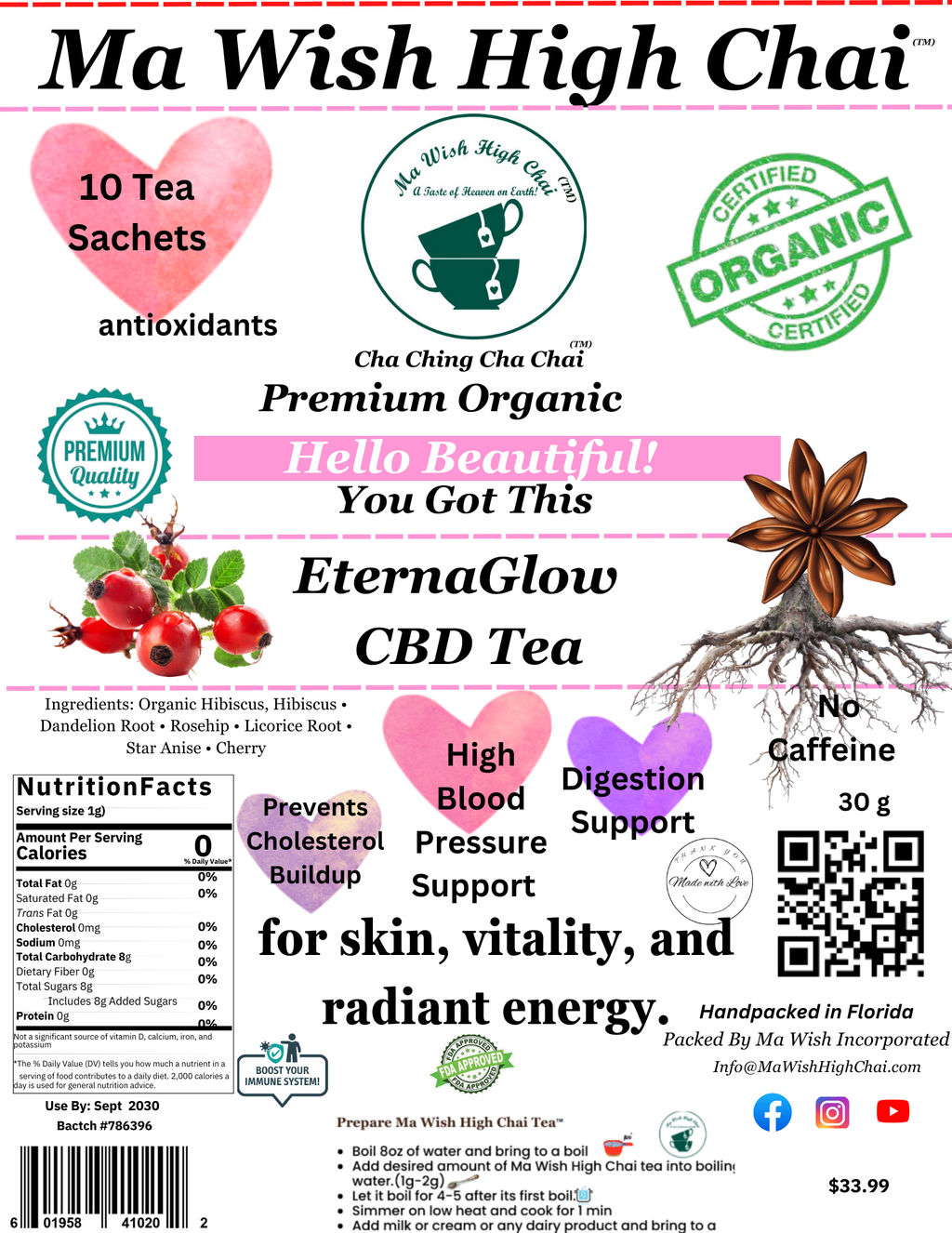 Eternal Glow Skin Tea