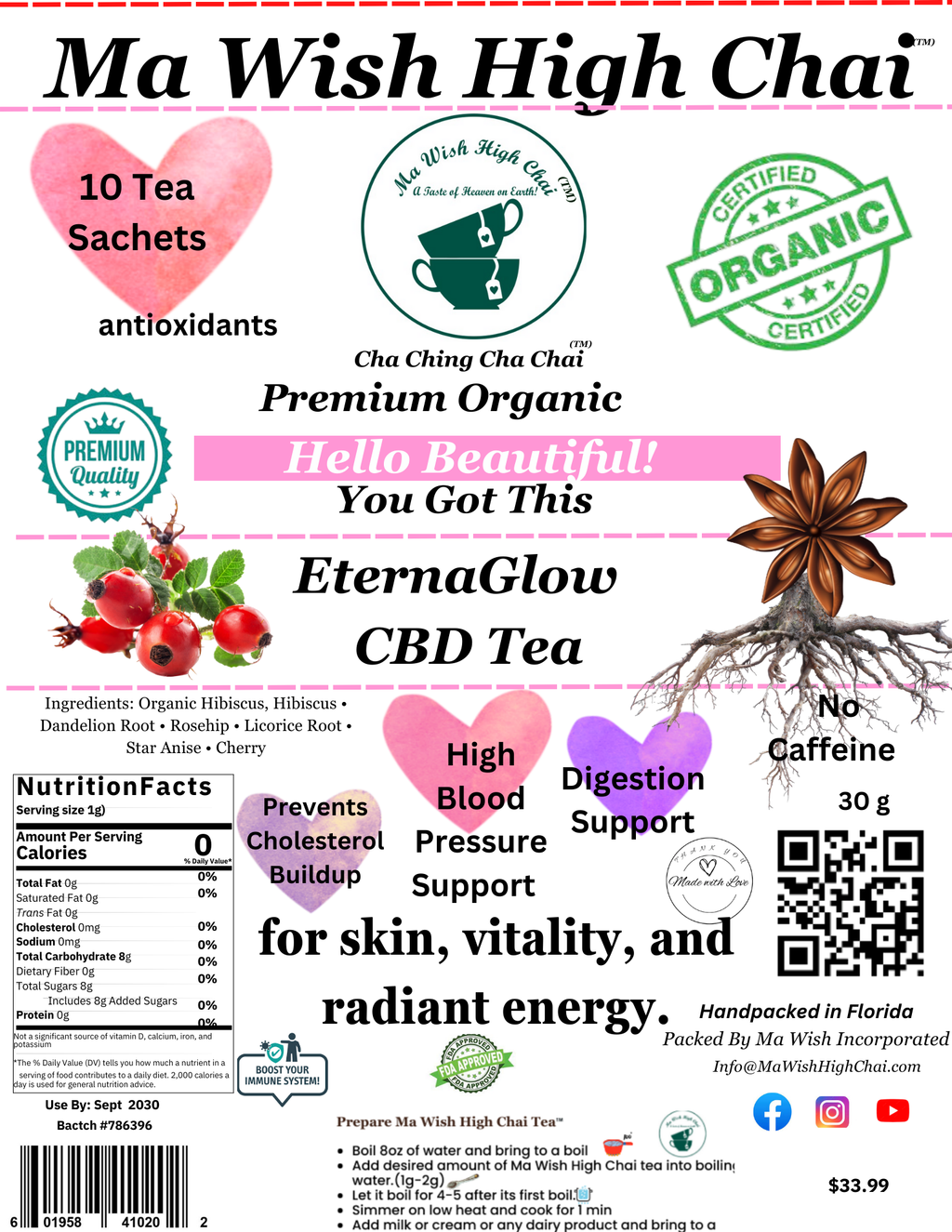 Eternal Glow Skin Tea