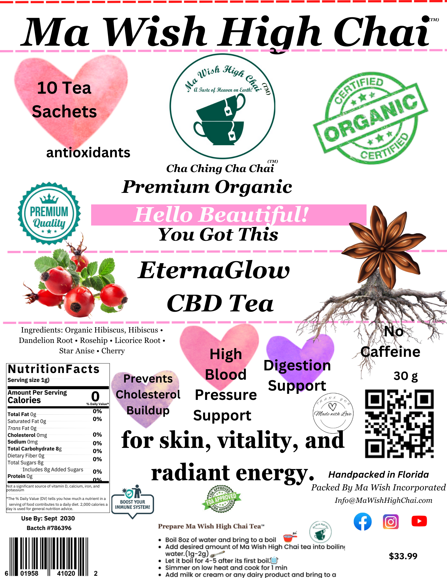 Eternal Glow Skin Tea
