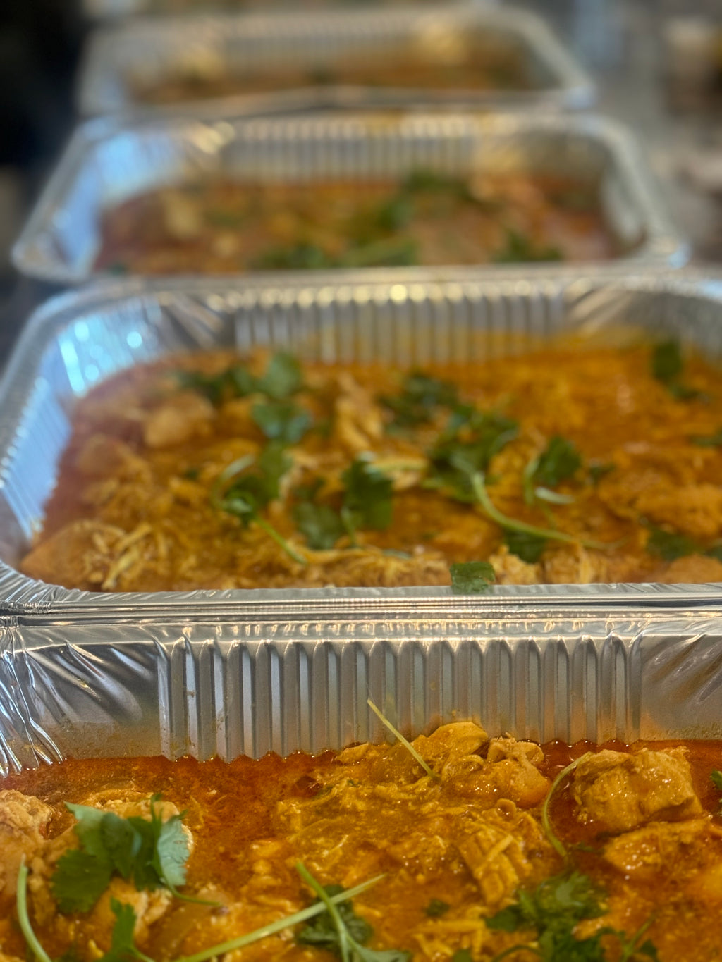 Shrimp Curry Family Tray- $47.00( Serving 4-5) (1)