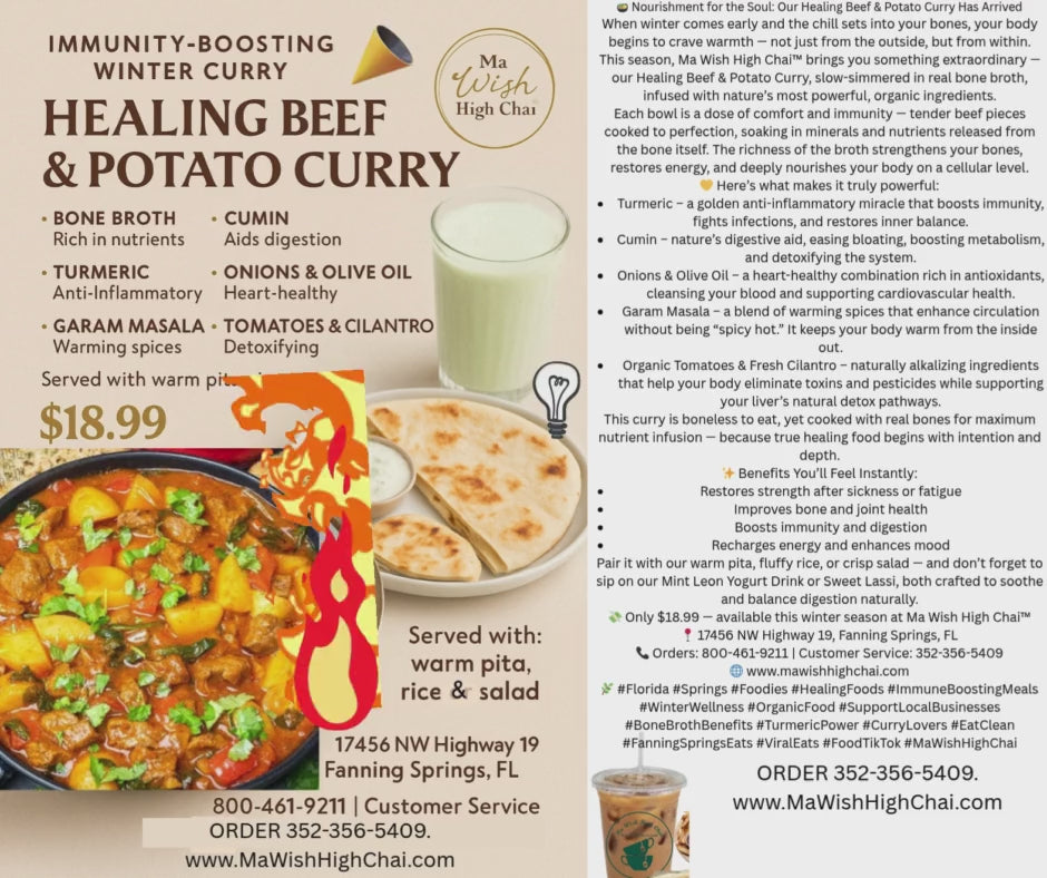 Beef and potato curry